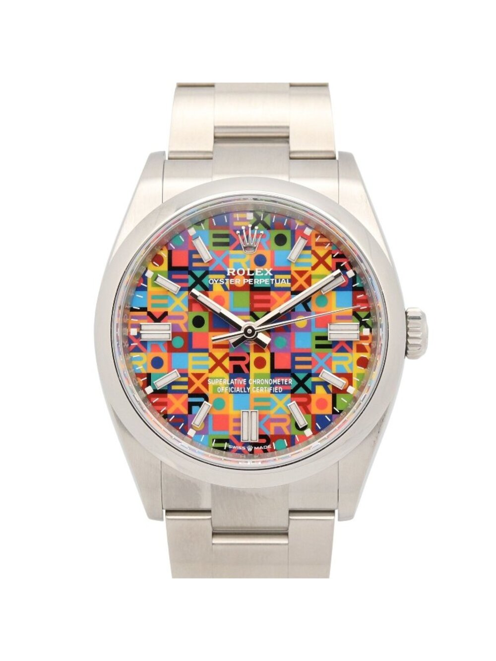 Rolex Watch Oyster Perpetual 36 Jubilee Motif Stainless Steel 36